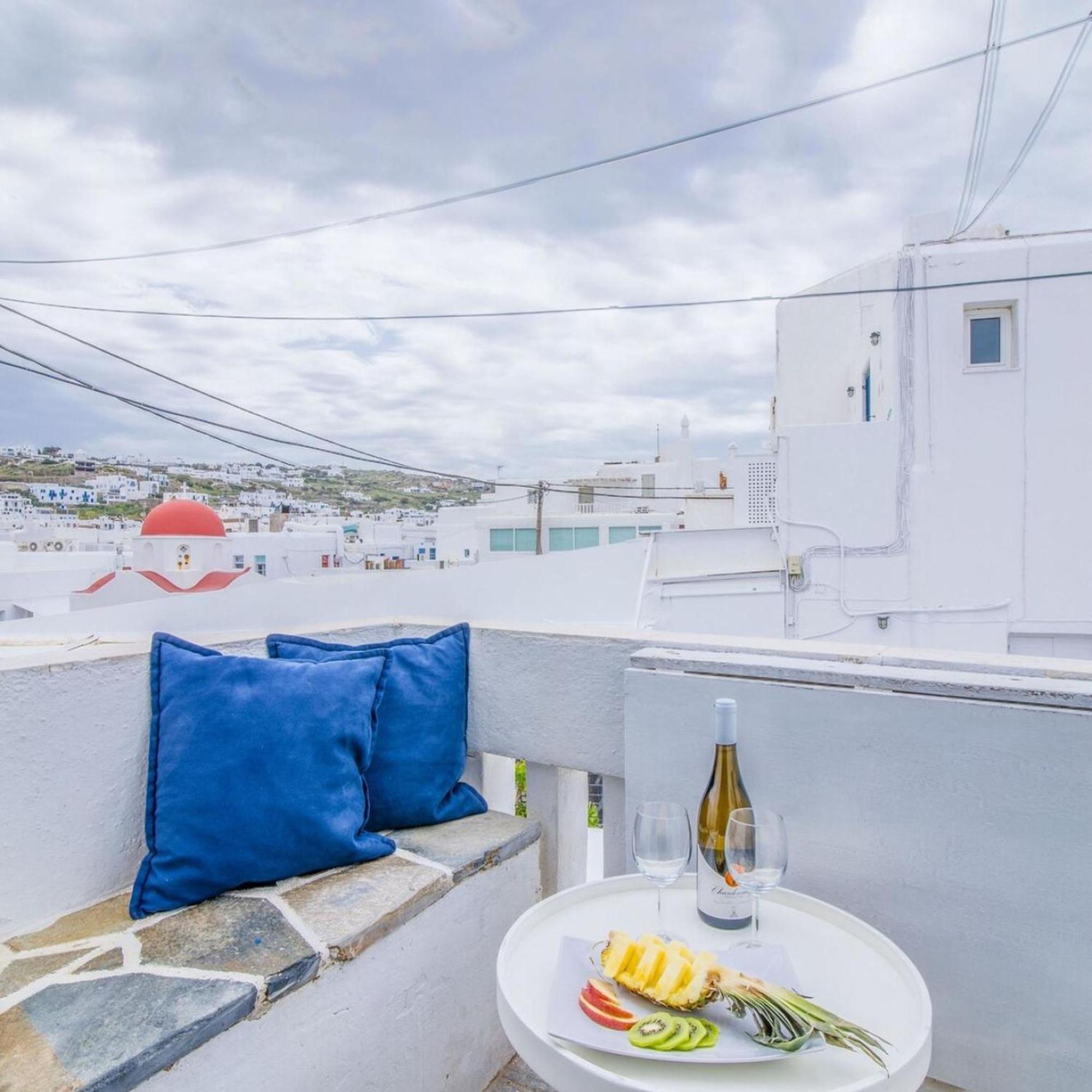 Like A White Seagull In Mykonos! Apartment Mykonos Town Ngoại thất bức ảnh